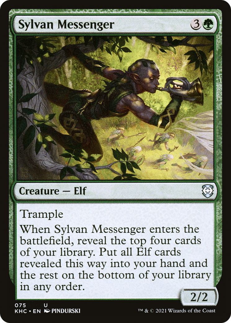 Sylvan Messenger [Kaldheim Commander] | Silver Goblin