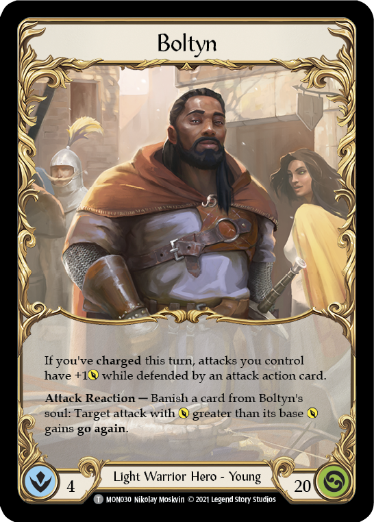 Boltyn // Ser Boltyn, Breaker of Dawn (MON030) 1st Edition  - Monarch