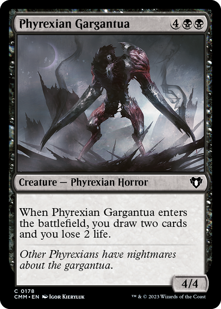 Phyrexian Gargantua [Commander Masters] Foil