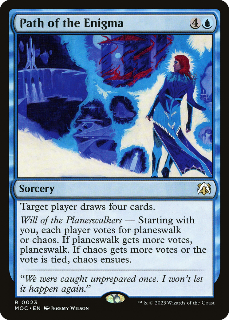 Path of the Enigma (023) - March of the Machine Commander