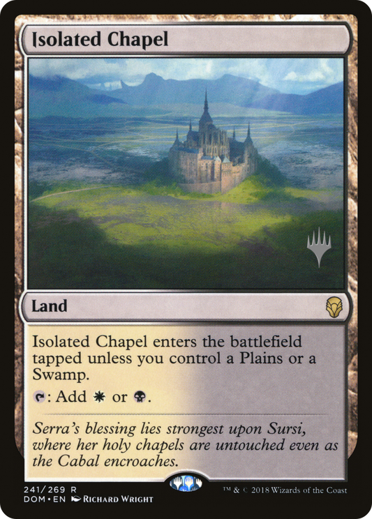 Isolated Chapel (Promo Pack) [Dominaria Promos] Foil