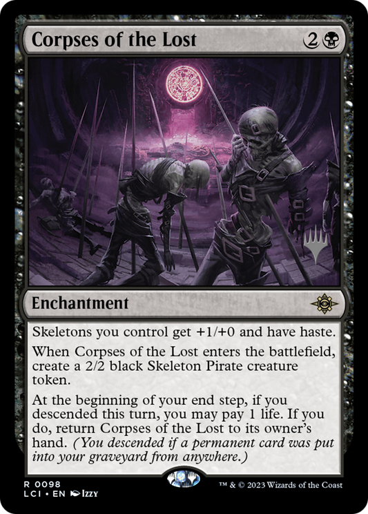 Corpses of the Lost (Promo Pack) [The Lost Caverns of Ixalan Promos] Foil