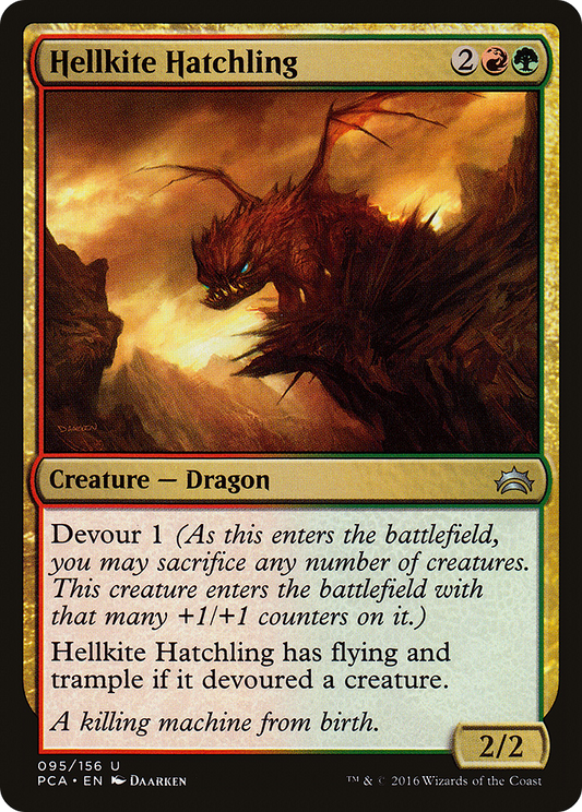 Hellkite Hatchling [Planechase Anthology]