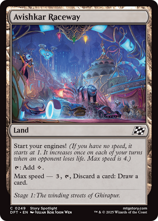Avishkar Raceway Foil (249) - Aetherdrift