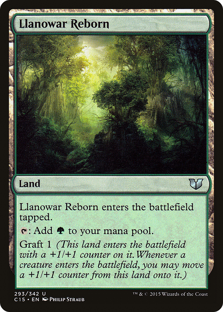 Llanowar Reborn [Commander 2015] | Silver Goblin