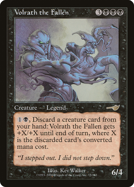 Volrath the Fallen [Nemesis] Foil