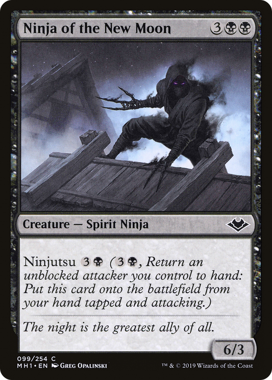 Ninja of the New Moon [Modern Horizons] Foil