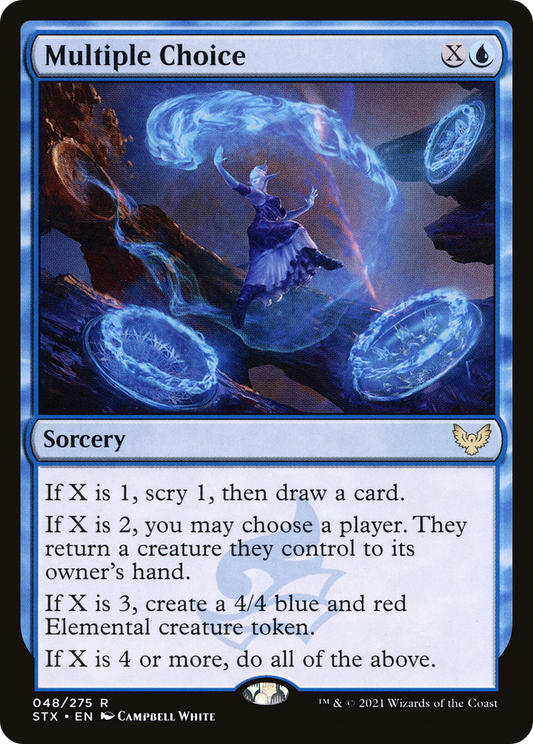 Multiple Choice [Strixhaven: School of Mages] Foil