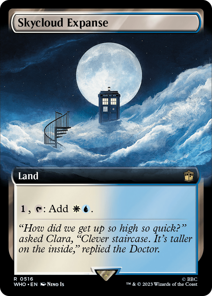 Skycloud Expanse (Extended Art) [Doctor Who] Foil