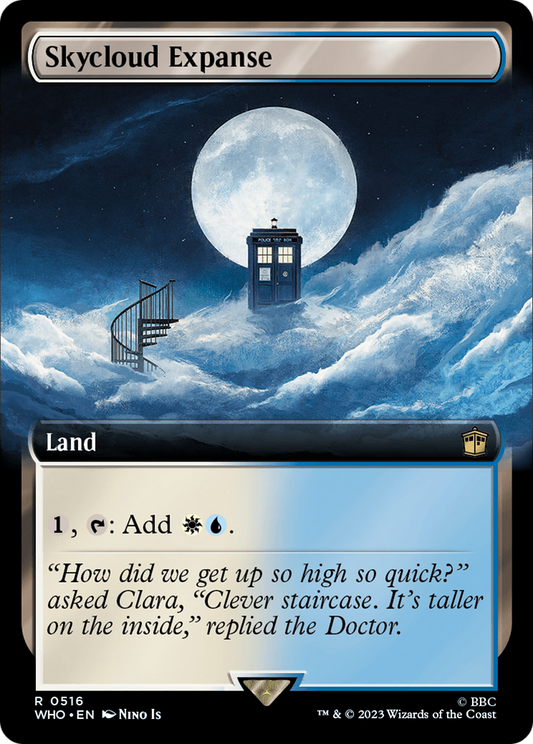 Skycloud Expanse (Extended Art) [Doctor Who] Foil