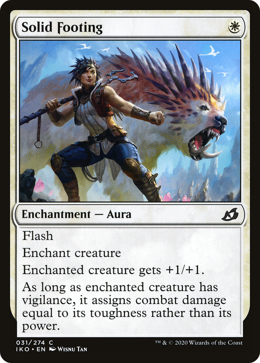 Solid Footing [Ikoria: Lair of Behemoths] Foil