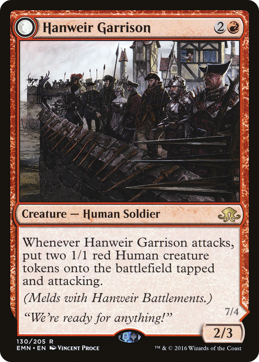 Hanweir Garrison [Eldritch Moon] Foil