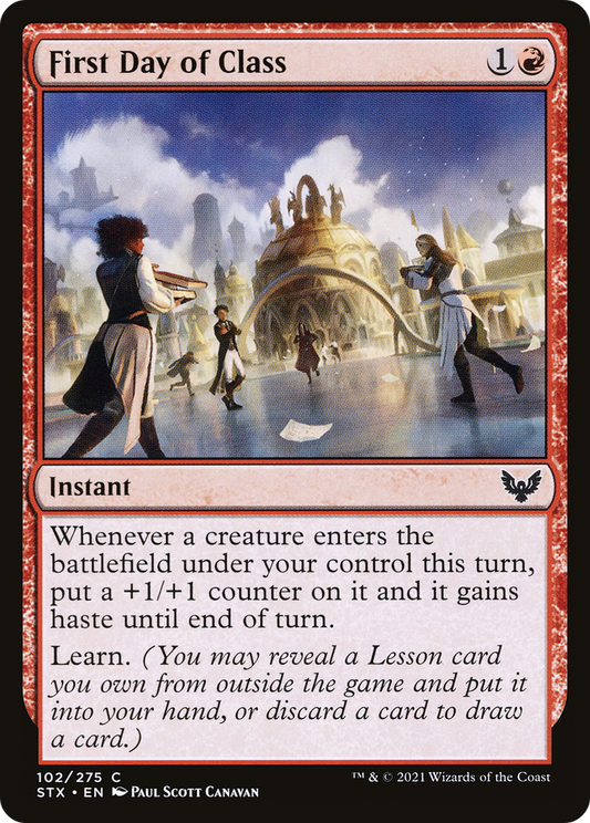 First Day of Class [Strixhaven: School of Mages] Foil