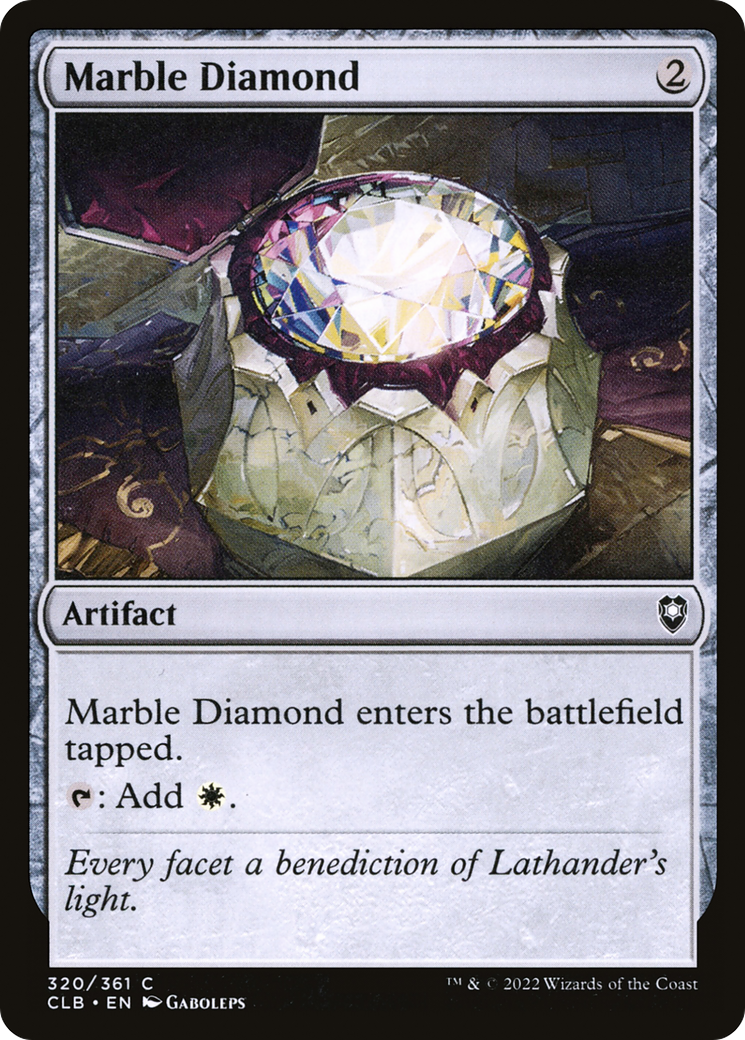 Marble Diamond [Commander Legends: Battle for Baldur's Gate]
