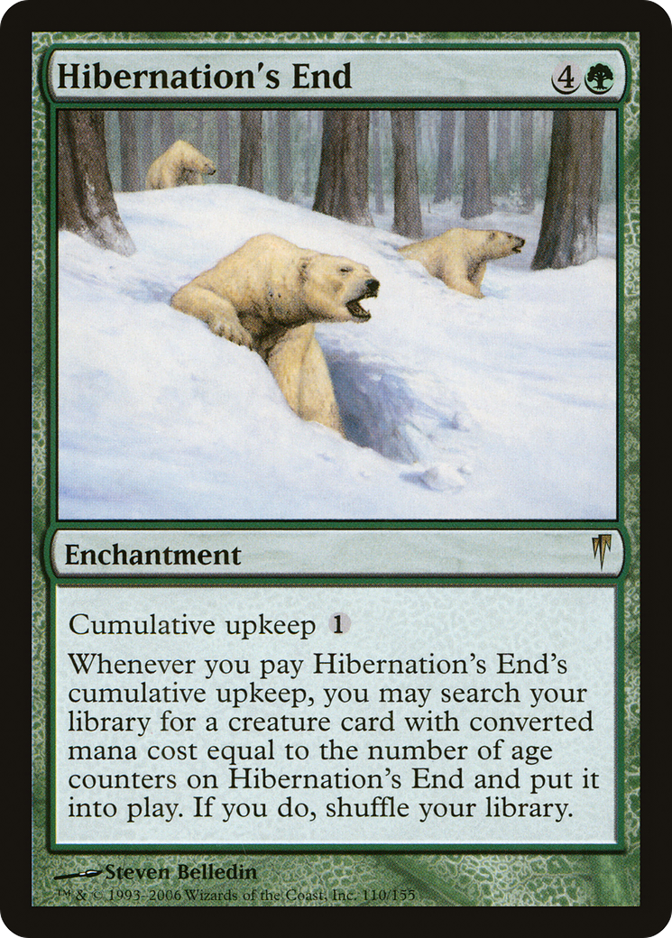 Hibernation's End [Coldsnap] Foil