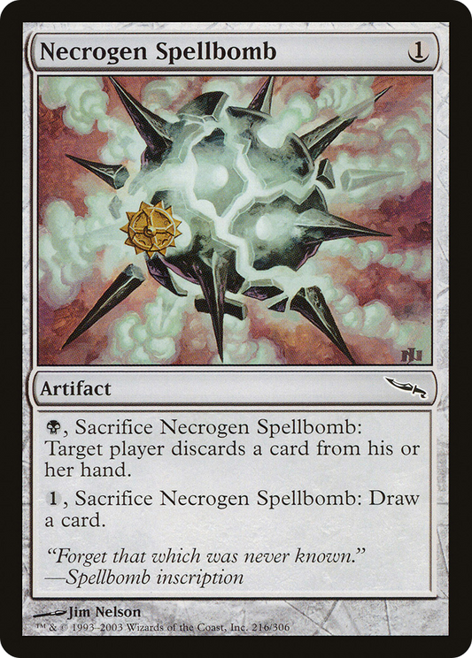 Necrogen Spellbomb [Mirrodin] Foil