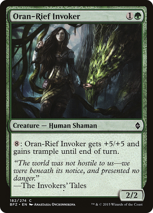 Oran-Rief Invoker [Battle for Zendikar] Foil