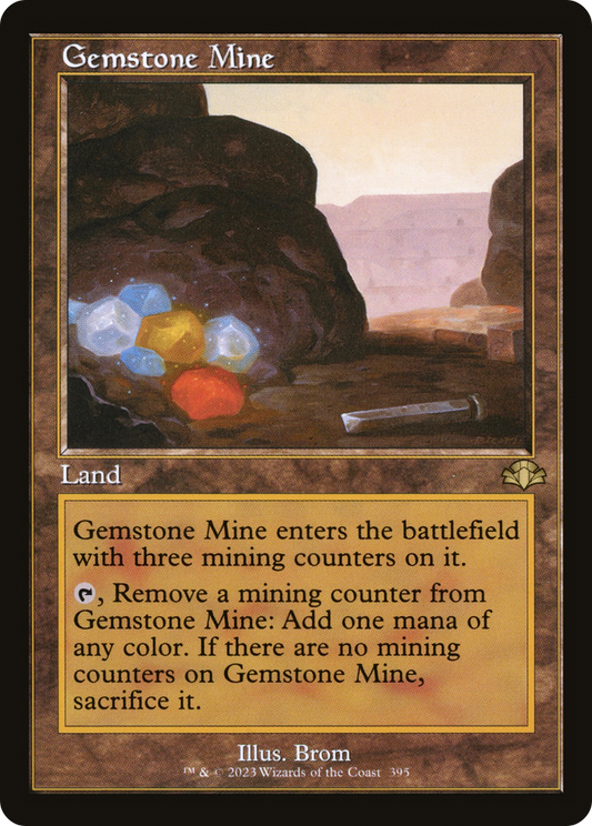 Gemstone Mine (Retro) [Dominaria Remastered] Foil