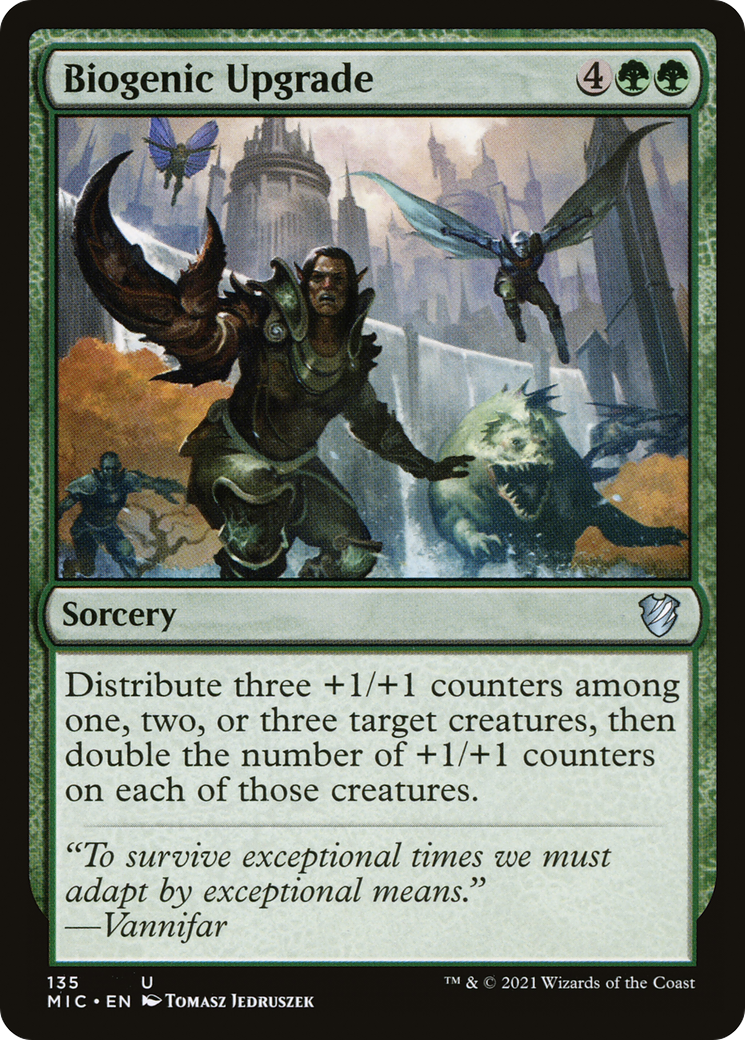 Biogenic Upgrade [Innistrad: Midnight Hunt Commander]