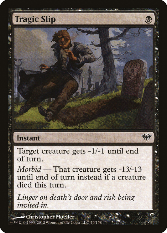 Tragic Slip [Dark Ascension] Foil