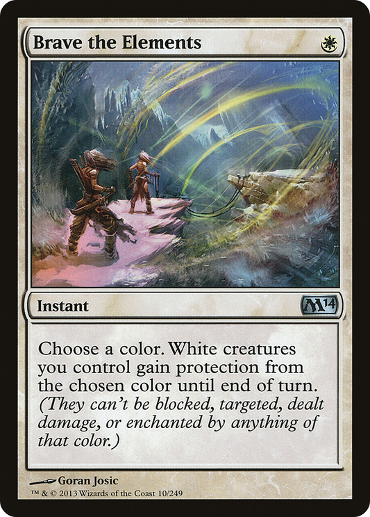 Brave the Elements [Magic 2014] Foil