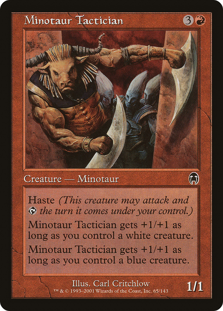 Minotaur Tactician [Apocalypse] Foil