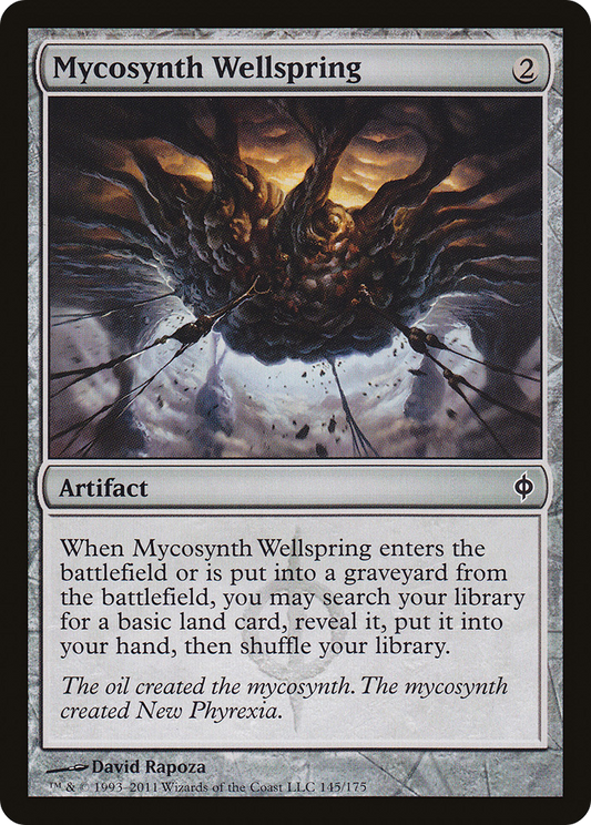 Mycosynth Wellspring [New Phyrexia] Foil