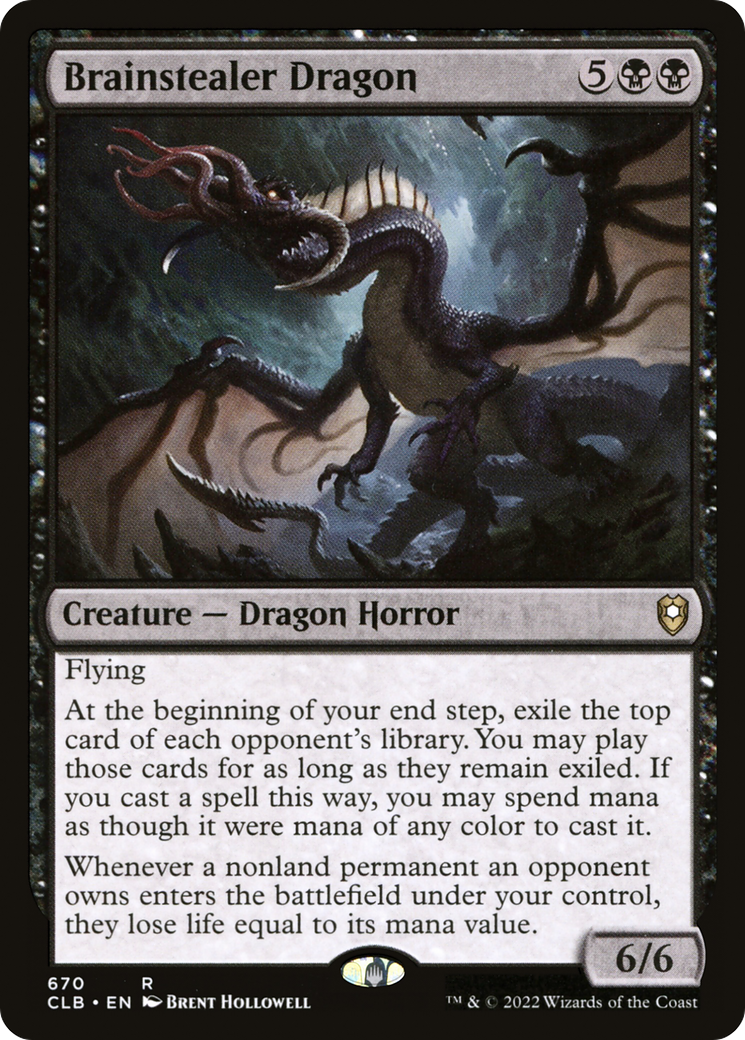 Brainstealer Dragon [Commander Legends: Battle for Baldur's Gate]