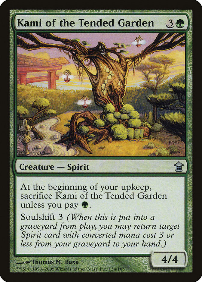 Kami of the Tended Garden [Saviors of Kamigawa] | Silver Goblin