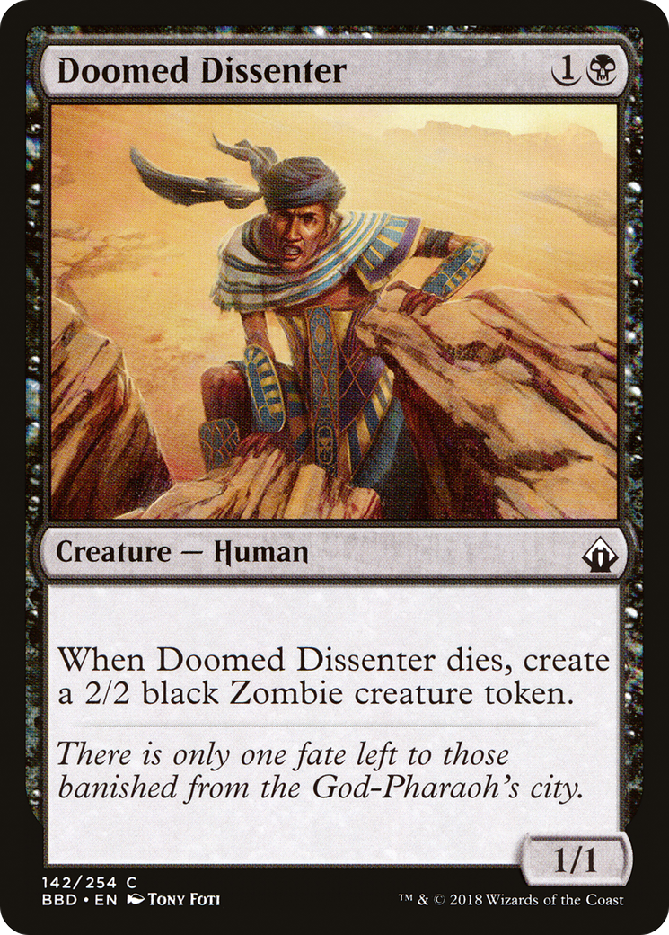 Doomed Dissenter [Battlebond] Foil