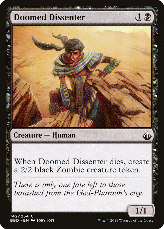 Doomed Dissenter [Battlebond] Foil
