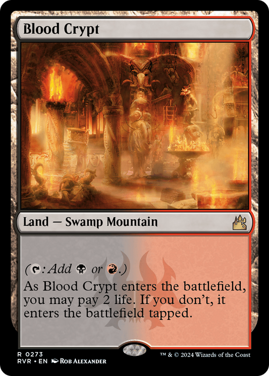 Blood Crypt [Ravnica Remastered] Foil