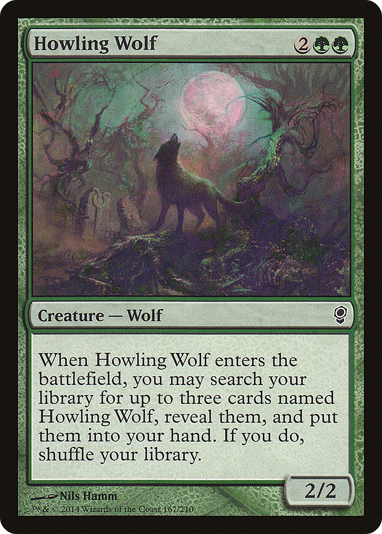 Howling Wolf [Conspiracy] Foil