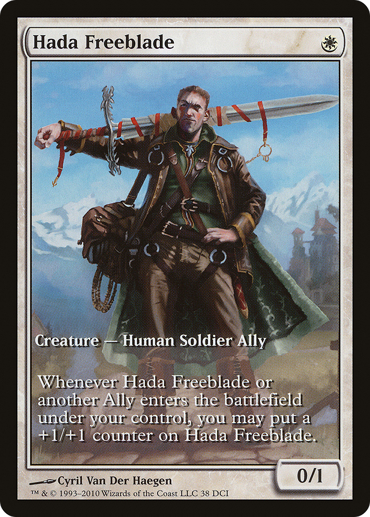 Hada Freeblade (Extended Art) [Worldwake Promos] | Silver Goblin