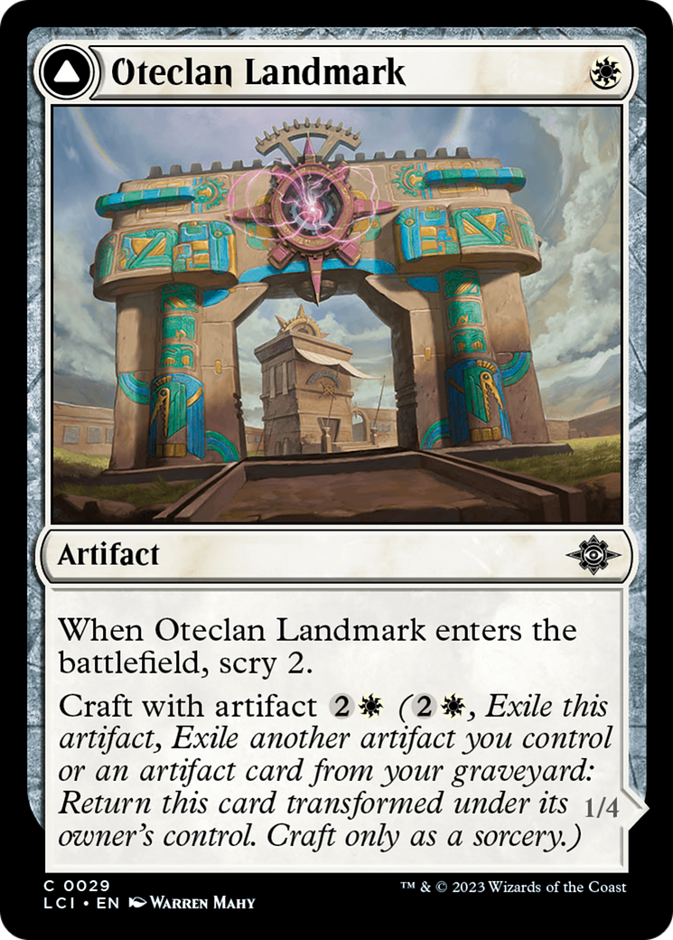 Oteclan Landmark [The Lost Caverns of Ixalan] Foil