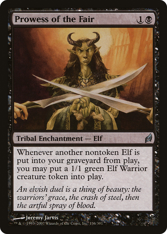 Prowess of the Fair [Lorwyn] Foil
