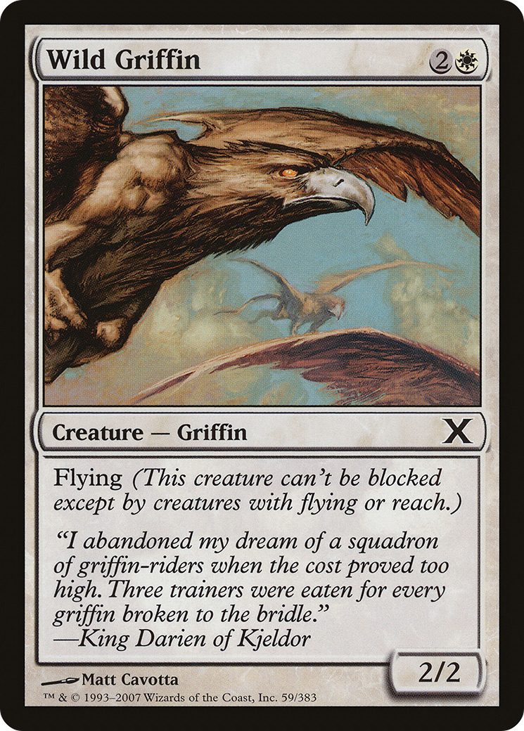 Wild Griffin (059) - Tenth Edition