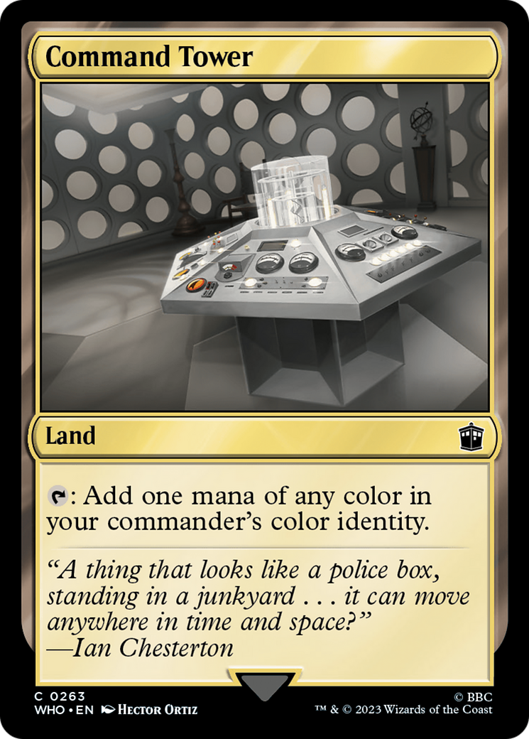 Command Tower (0263) [Doctor Who] | Silver Goblin