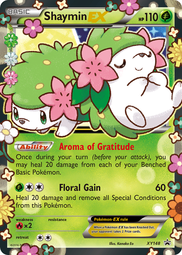 Shaymin EX (XY148) [XY: Black Star Promos] | Silver Goblin