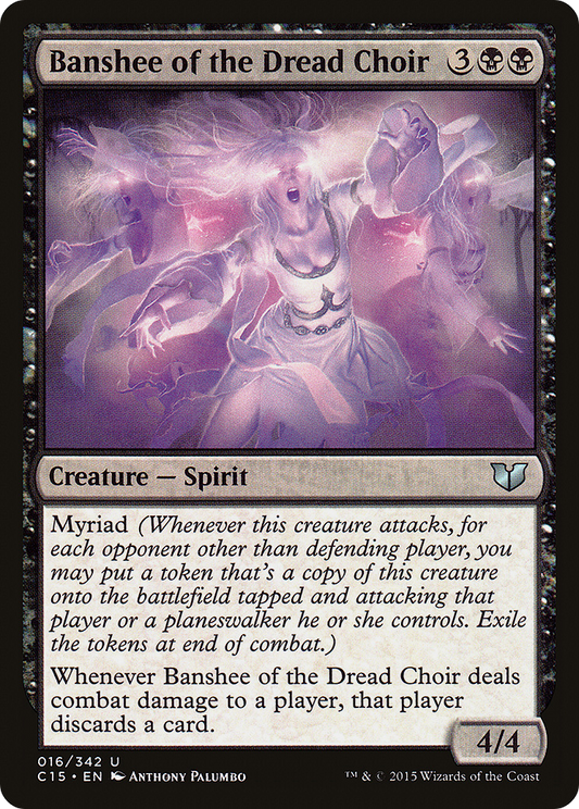 Banshee of the Dread Choir (016) - Commander 2015