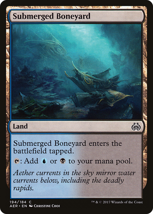 Submerged Boneyard [Aether Revolt] Foil