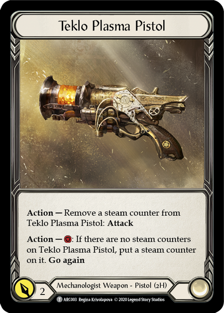 Nebula Blade // Teklo Plasma Pistol [U-ARC077 // U-ARC003] (Arcane Rising Unlimited) | Silver Goblin