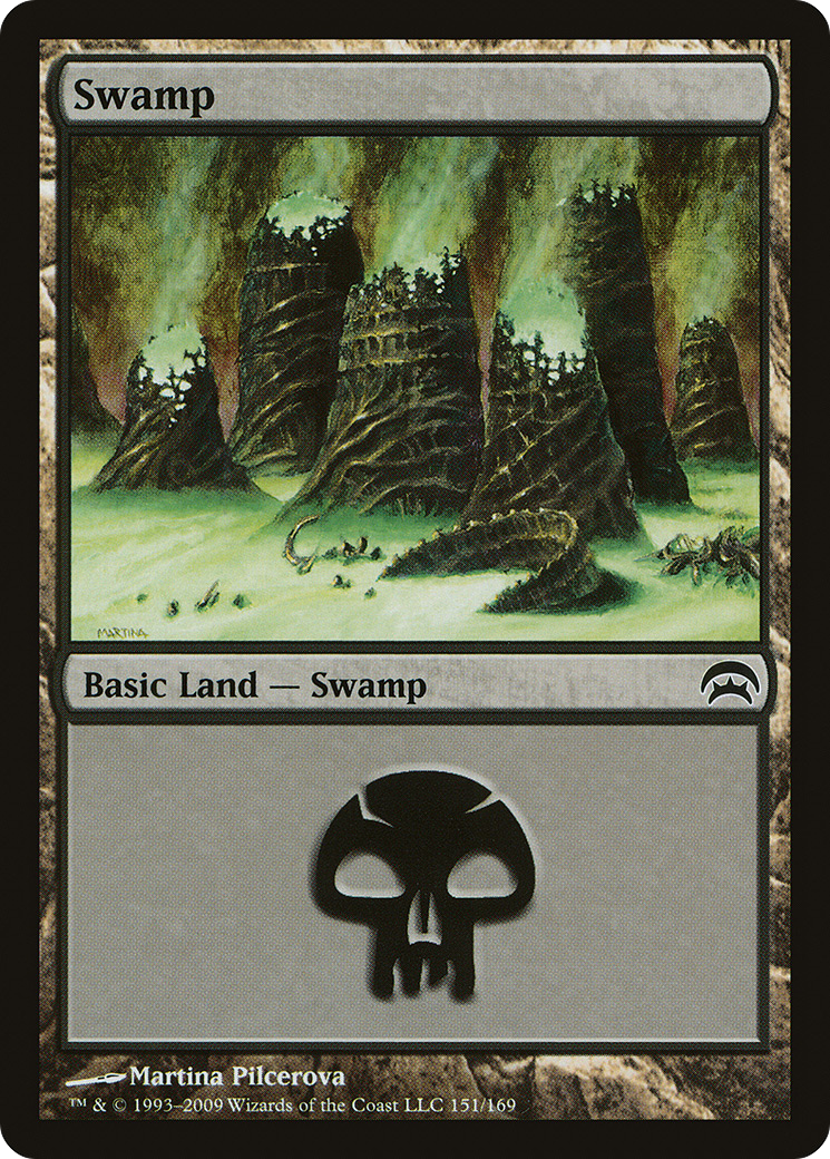 Swamp (151) [Planechase] | Silver Goblin