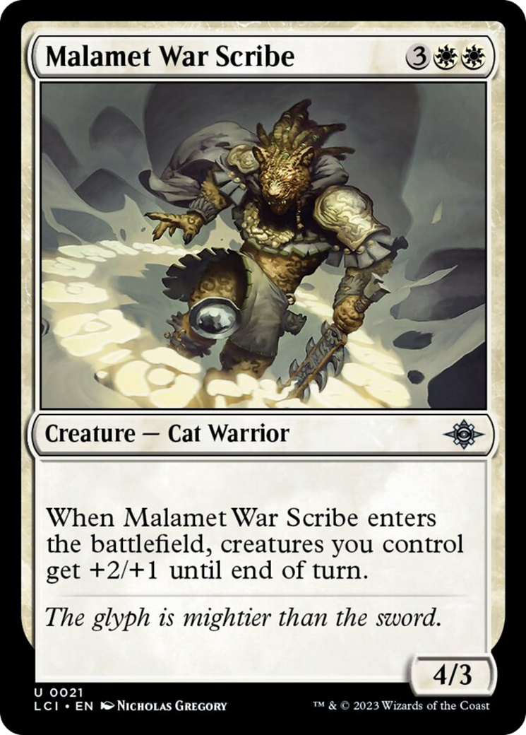 Malamet War Scribe [The Lost Caverns of Ixalan] | Silver Goblin