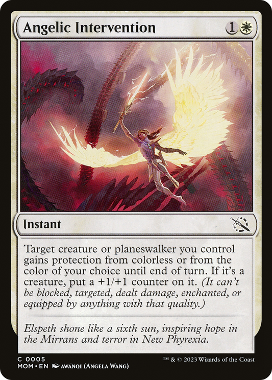 Angelic Intervention [March of the Machine] Foil