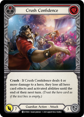 Crush Confidence (Red) [U-WTR063] (Welcome to Rathe Unlimited)  Unlimited Rainbow Foil | Silver Goblin