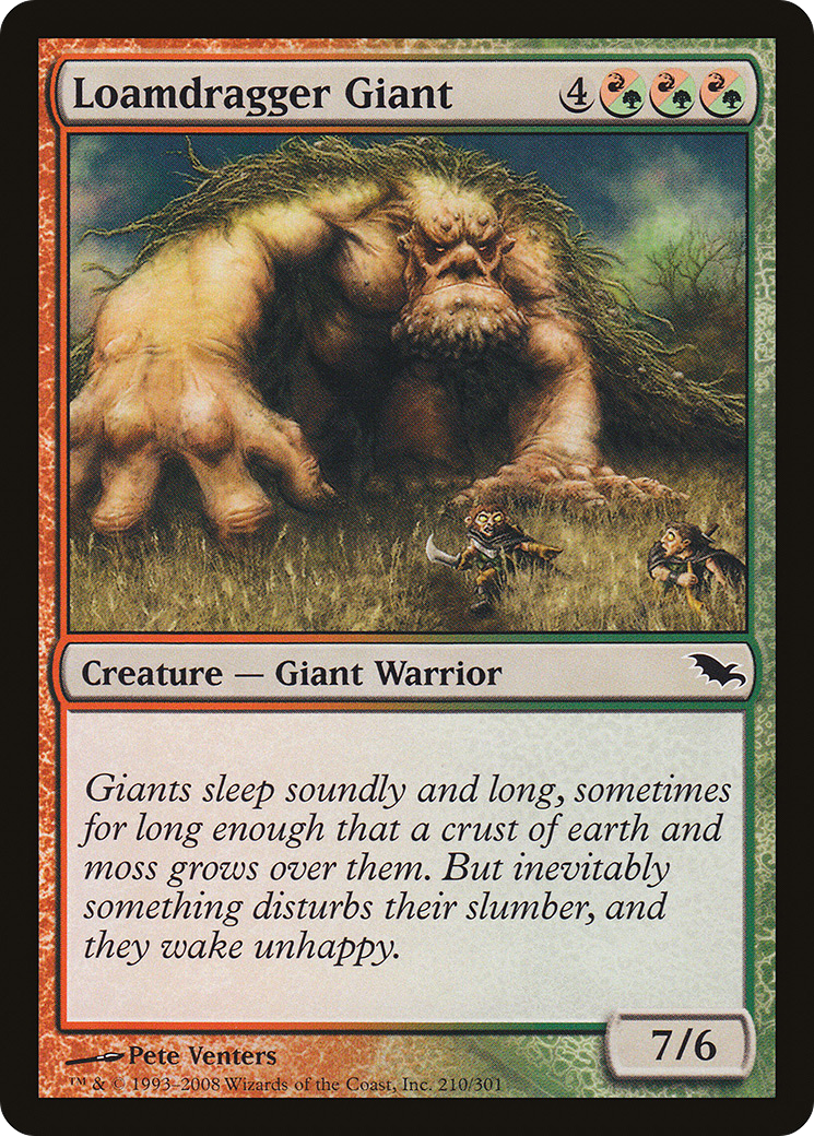 Loamdragger Giant [Shadowmoor] Foil
