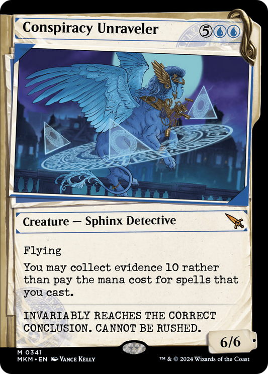 Conspiracy Unraveler (Showcase) [Murders at Karlov Manor] Foil