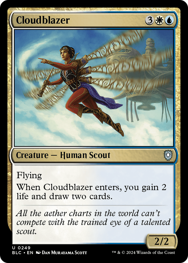 Cloudblazer [Bloomburrow Commander] | Silver Goblin