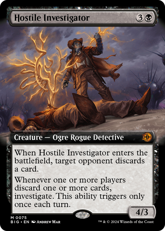 Hostile Investigator: (Extended Art) (075)